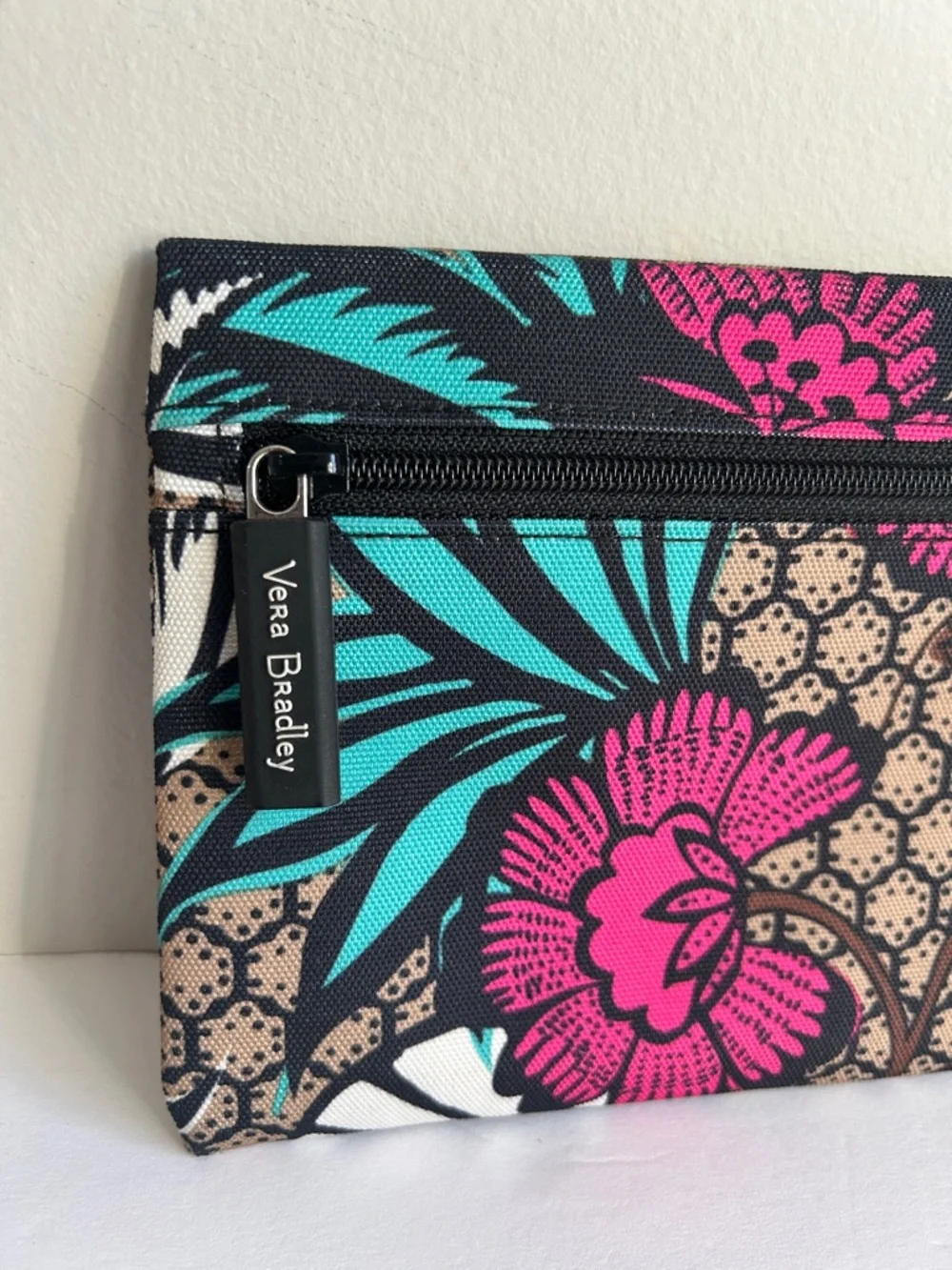 NWOT Vera Bradley Lighten Pencil Pouch in Canyon Road Print